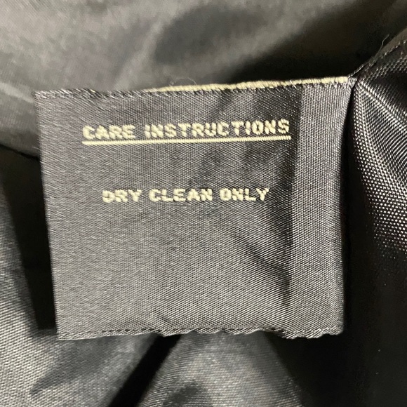 Donatella Black 100% Wool Women's Long Blazer Jacket Full Zip Up Closure Lined - Picture 7 of 7